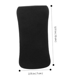 GRIRIW 4Pcs Foam Foot Pads for Exercise Machines Durable Replacement Rollers for Leg Extension Weightlifting Equipment Easy to Install Foam Pads for Enhanced Comfort and Versatility