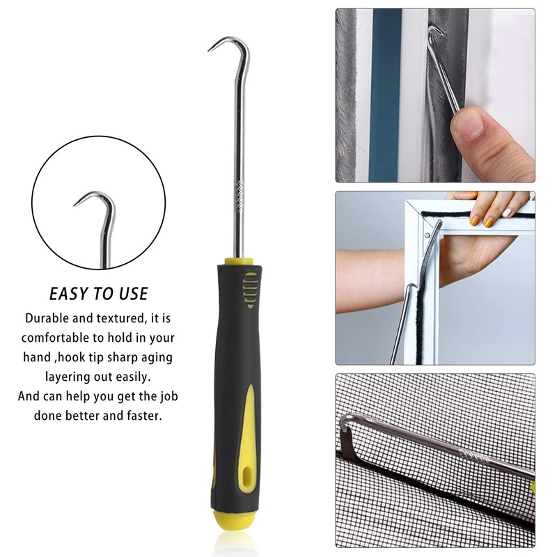 BAYTORY 3Pcs Screen Tool, Window Screen Spline Roller Tool with