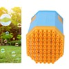 Bubble Blower Blue 69 Holes Unique Appearance Portable Stable Highly