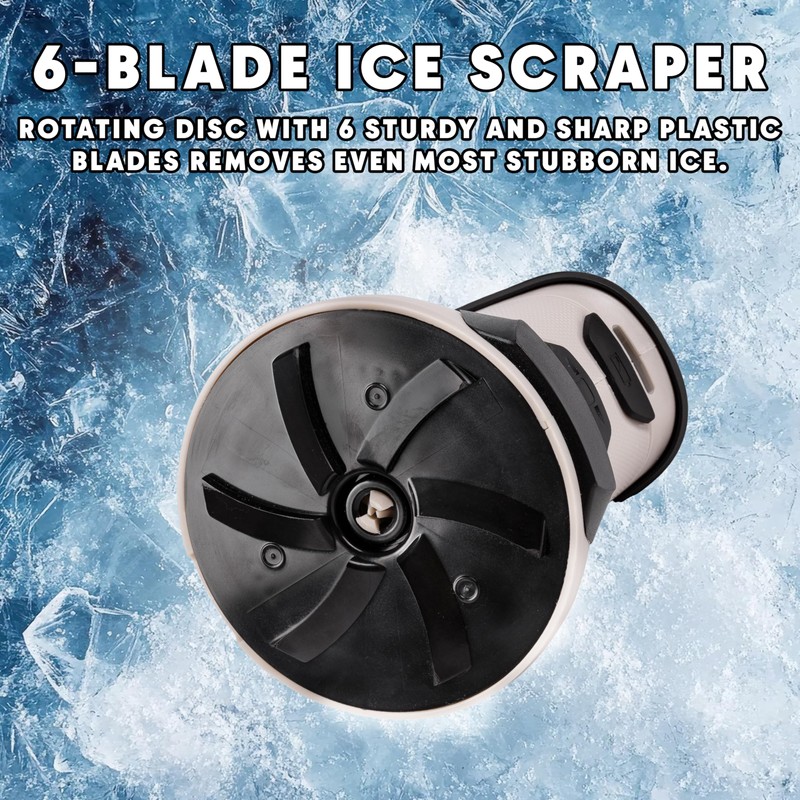 3 in 1 Electric Ice Scraper for Car Windshield, Cleaning
