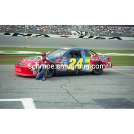 VINTAGE RACING PHOTO 8X10 #3626-18; JEFF GORDON; 1994 DAYTONA 5OO; NASCAR CUP
