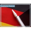 PHENO FLAGS Germany Hand Flag, Set of 10 - Small
