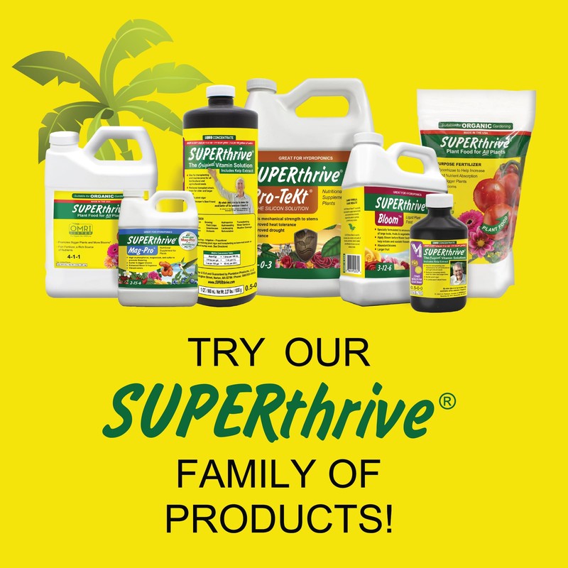 SUPERthrive Plant Vitamin Solution 4 oz. + Organic 4-4-4 All-Purpose