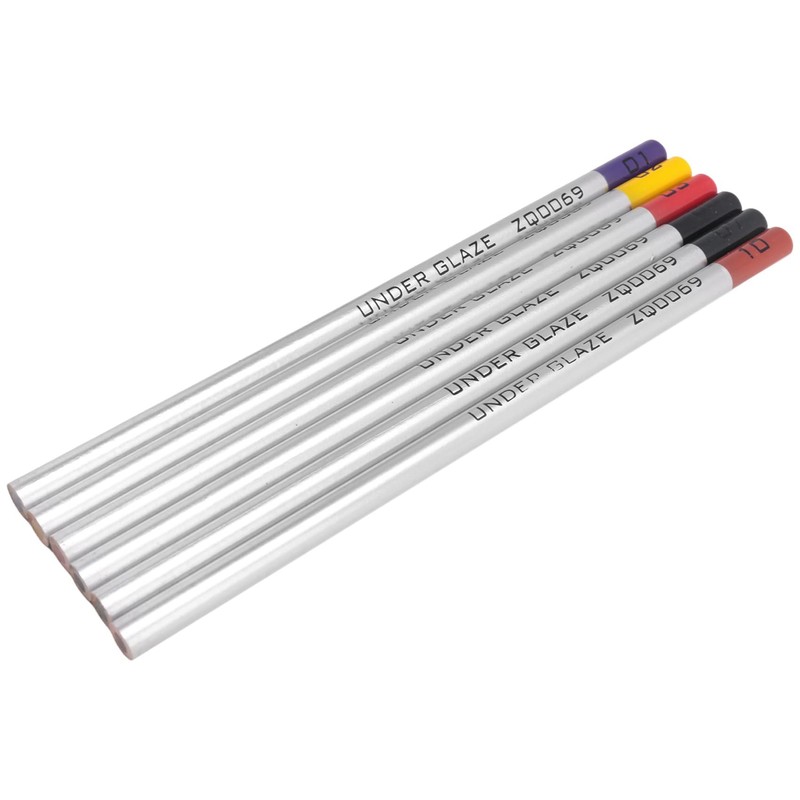 Liseng 6 Pieces Underglaze Pens, Underglaze Pens for Ceramics, Underglaze