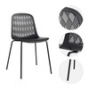Modern Chairs with Metal Legs for Living, Bedroom, Kitchen, Dining,