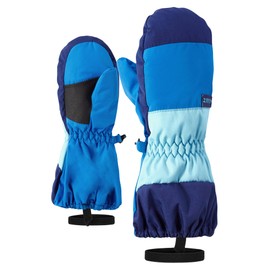 Ziener Unisex - Babies LIWI Ski Gloves for Children, Persian Blue, 98 cm