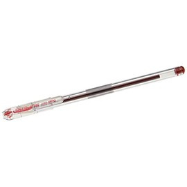 Pentel 0.7 mm Superb Ballpoint Pen with Oil Based Ink Slim Barrel - Red