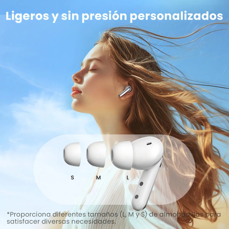 Auriculares Inalámbricos Bluetooth Haylou T Series Mori Pro T016 Color