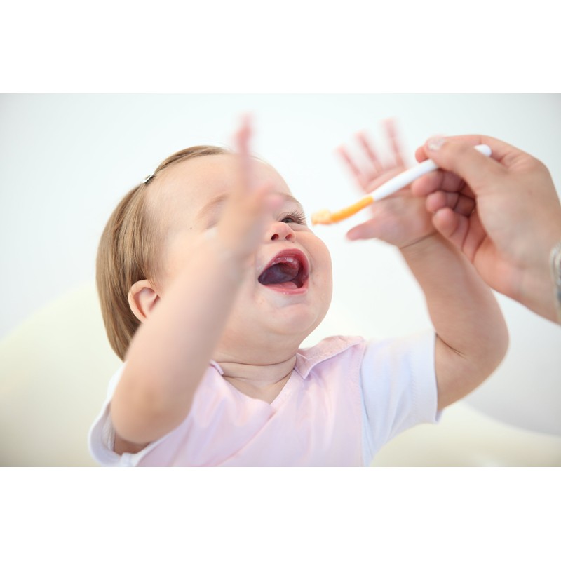 kidsme(キッズミー) あちちセンサースプーン 2本セット 温度で色が変化し熱さをお知らせ ライム