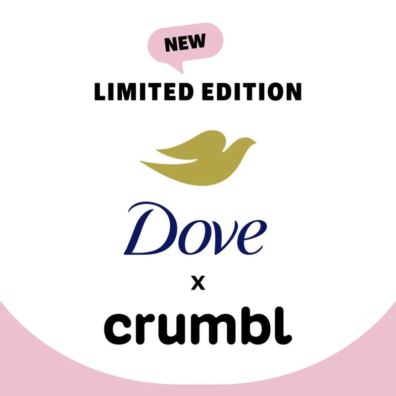 Dove Crumbl Limited Edition Confetti Cake Body Care Gift Set,