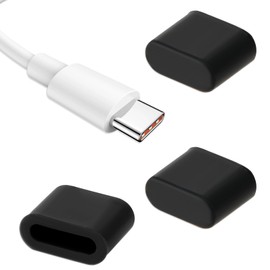 20 Pcs USB C Dust Caps Port Anti Dust Plug Silicone Type C Male Port Cover Anti Dust Charging Port Cover Protectors for Any Type C Charging Male Port