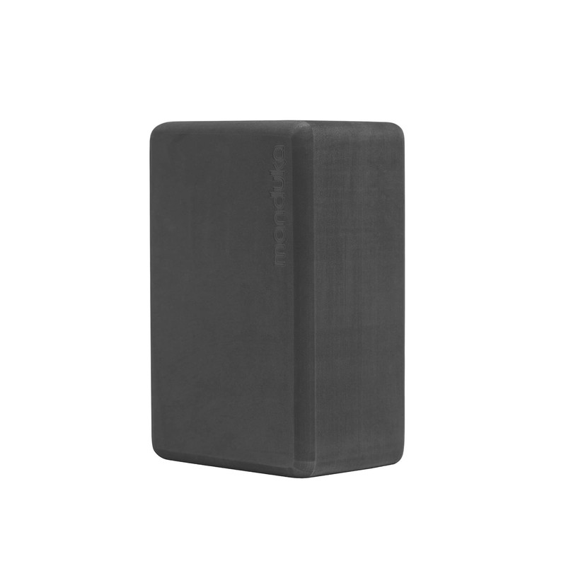 Manduka Recycled Foam Block Yoga Goods/Thunder