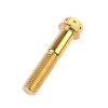 Wanyifa - Tornillo de cabeza hexagonal de brida de titanio