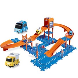EPPO Puzzle Track Car Set Toys for Kids Boys