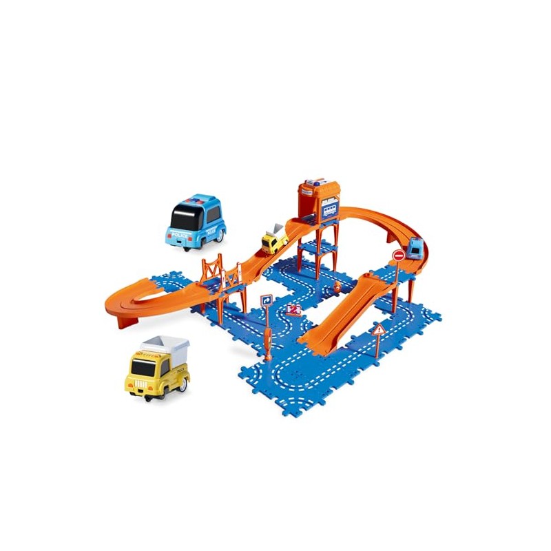 EPPO Puzzle Track Car Set Toys for Kids Boys