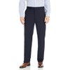 Palm Beach Men's Philip Flat Front Dress Pant, Navy, 30W