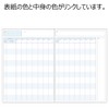 Kokuyo No-Y80LT-DBX2SET Campus Notebook, Study Planner, 2 Weeks Ruled, Semi