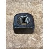 Accurate (4) 1"-8 Square Nuts Steel Plain Regular 1 inch