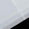 ESLIR Roman Blind, Kitchen Roman Curtain with Drawstring, White Voile