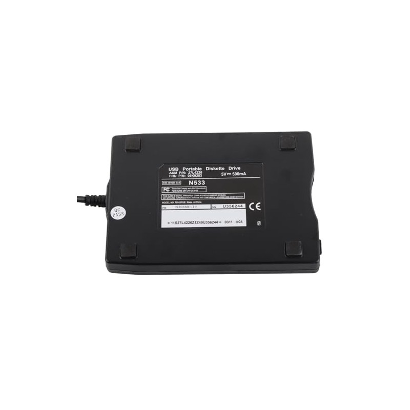 Lector de Tarjetas Externo USB 3.5" - Portátil y Alimentado