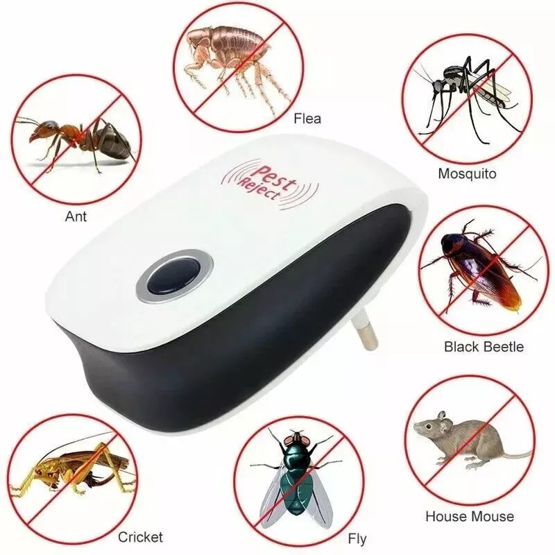 Ameribox Ultrasonic Pest Insect Rodent Repeller Electronic Plug-In Mice Rat