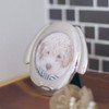 Photo Frame Interior Frame Picture Stand Stylish Silver Dog Pet
