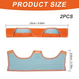 2 Pack Hard Hat Sweatband – Reusable Safety Helmet Sweatband Liner for Construction, Roofing & Industrial Use – Cotton Washable Hard Hat Accessories for Comfort & Hygiene