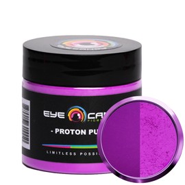 Eye Candy Pigments Premium Mica Powder - Proton Purple (25gr) - for Epoxy, Resin, Soap, Paint, Woodworking, Acrylic Pouring, Bath Bombs, Fishing Lures - DIY Arts and Crafts Additive