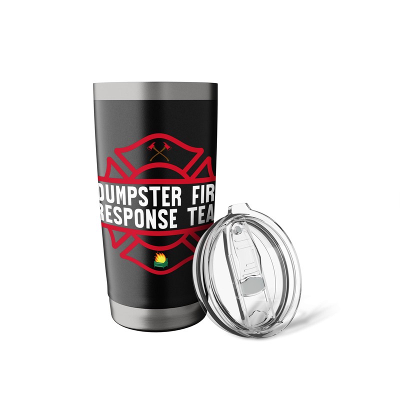 Dumpster Fire Response team funny work joke Stainless Steel Insulated