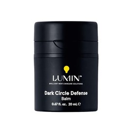 Lumin Bálsamo Dark Circle Defense para hombres, crema hidratante para ojos con cafeína y niacinamida, cuidado de la piel coreano para hombres, reduce 