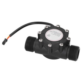 YF-G1 Flow Sensor Water Flow Meter G1in Male Thread Petrochemical Industry Flow Control Community Water Plant Watering Farmland Gardens Swimming Pool (DC3