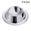 Westmark 6 egg cups, round, stackable, diameter 8.5 cm, stainless
