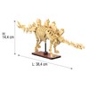 JAMARA 402889 CADA Dinosauro Fossil Stegosaurus Bricks, idea regalo per