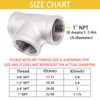 Sydien Tee Pipe Fittings 304 Stainless Steel Tee 1" x
