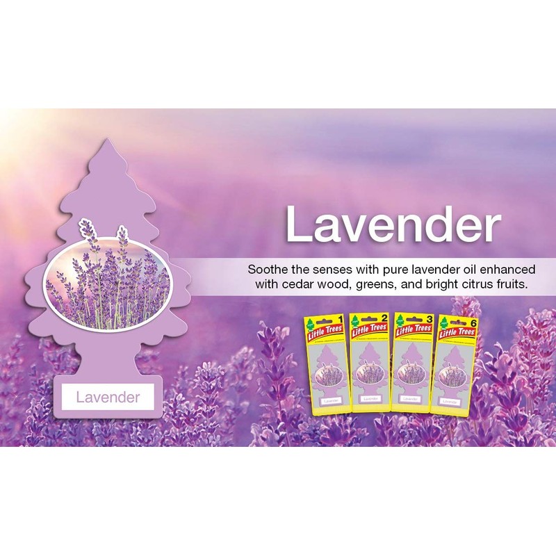 Lavender Little Trees Car Freshener