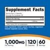 Nutricost L-Citrulline 500mg, 120 Capsules - Gluten Free, Non-GMO, 1000mg