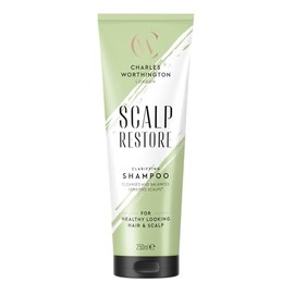 Charles Worthington Scalp Restore Clarifying Shampoo – Deep Cleansing for Sensitive Scalps, Removes Build-Up for Healthy Hair, 250ml