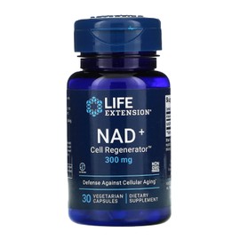 NAD 300 mg Life Extension 30 Capsulas Cell Energy Vegetales Tomar 1 al Dia