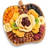 A Gift Inside Dried Fruit & Nuts In Bamboo Apple