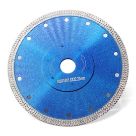 Super Thin Diamond Tile Blade Porcelain Saw Blade for Cutting Porcelain Tile Granite Marbles (7")