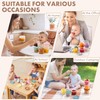 Silicone Baby Food Containers,6 Pack Spill-Proof Snack Containers with Lids
