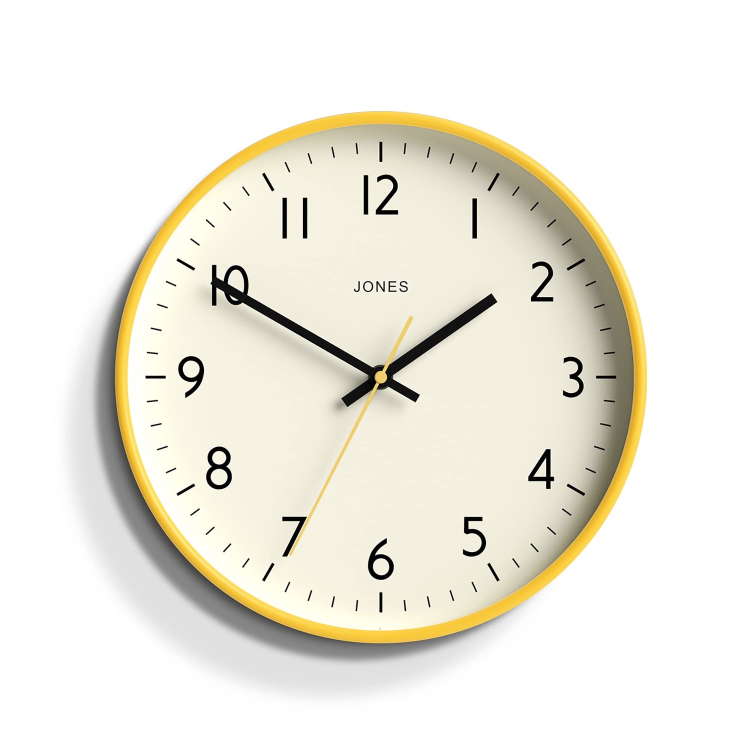 Jones Clocks® Studio Round Wall Clock - Round Clock - Modern Clock ...