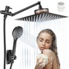 Regaderas para Baño con Filtro y Brazo de Extensión, 10"