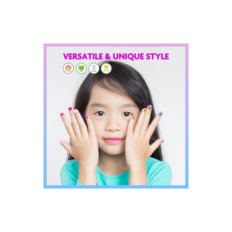 Townley Girl Uñas Press-On 96 pzas 3D que Brillan en