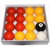 TGA Sports Billiard Balls Pool Ball Set (2-1/4 Inch Red