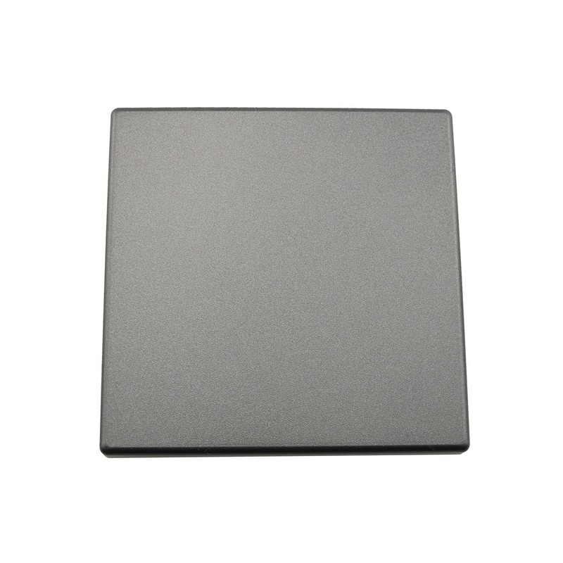 HSCGIN 2pcs Square Shaped Escutcheon Plates 86mm ABS Plastic Wall-mounted