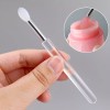 GAB Belleza Brocha Silicón Con Tapa Maquillaje Pigmentos Portátil (3