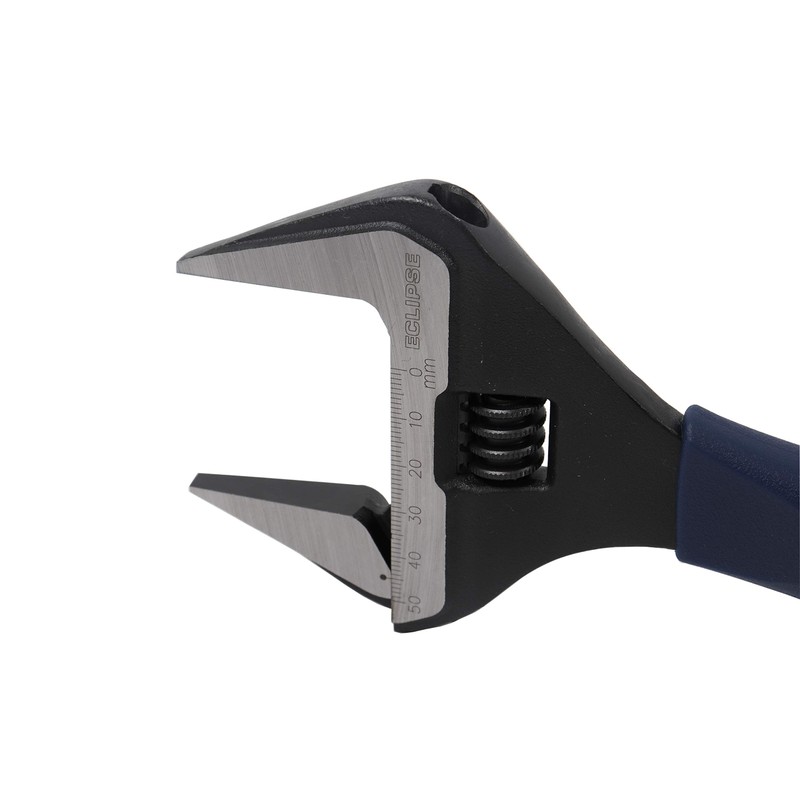 Spear & Jackson ADJW10WJ Wide Jaw Adjustable Wrench, Blue, 10-Inch
