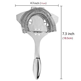 Cocktail Strainer,Hawthorne Strainer-Rocket modeling design
