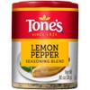 Tone's Lemon Pepper Seasoning Blend, 0.90 Ounce